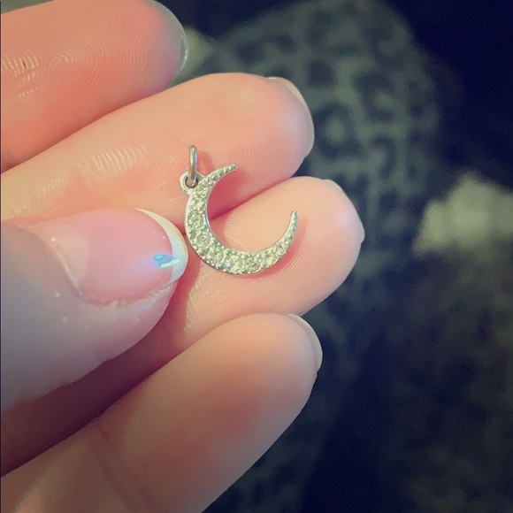 Jewelry - ✅3 for $10✅Rhinestone Moon Charm